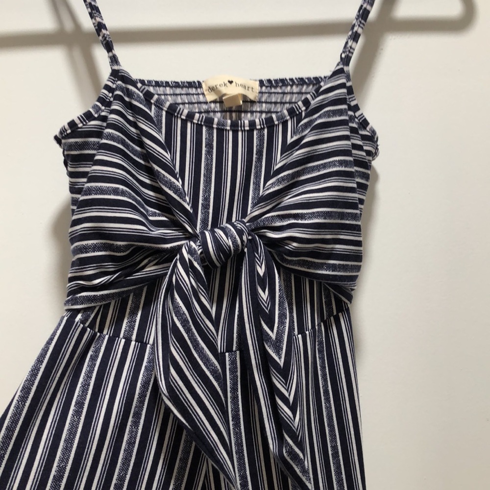 Spaghetti strap romper/pantsuit